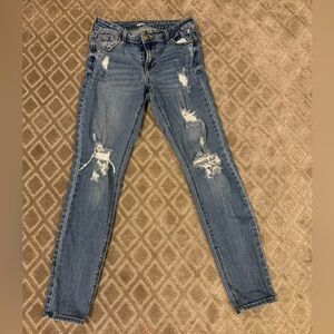 Old navy Rockstar super skinny ripped jeans